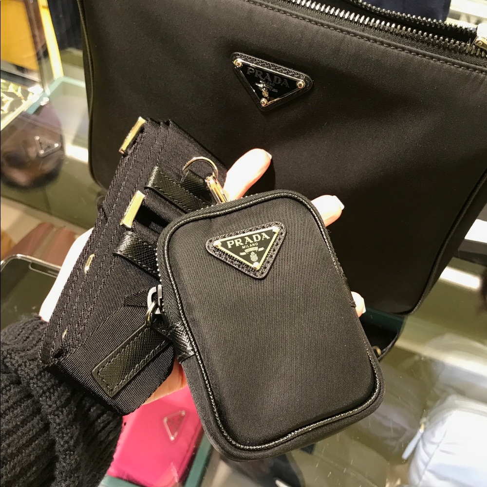 Prada Nylon Crossbody Handbag